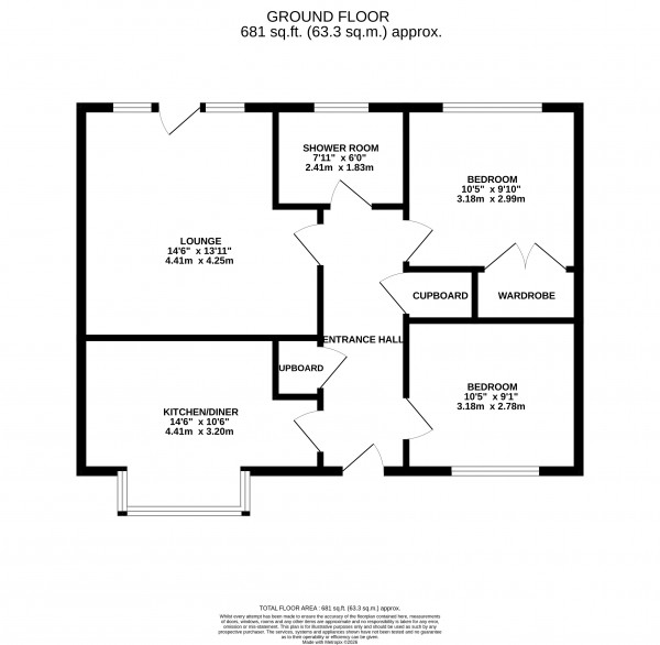 Floorplan for Humberston