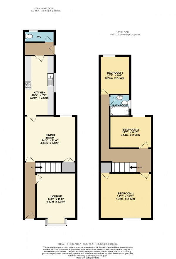 Floorplan for Grimsby