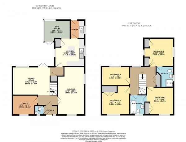 Floorplan for Scartho Top, Grimsby