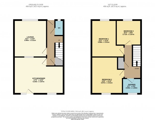 Floorplan for Grimsby, N.E.Lincolnshire