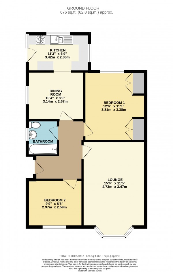 Floorplan for Grimsby