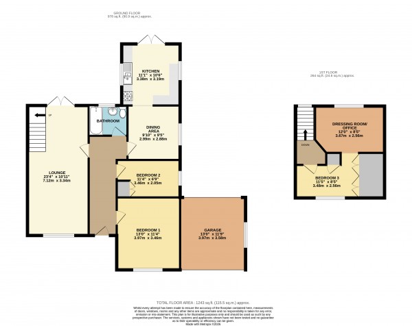Floorplan for Humberston