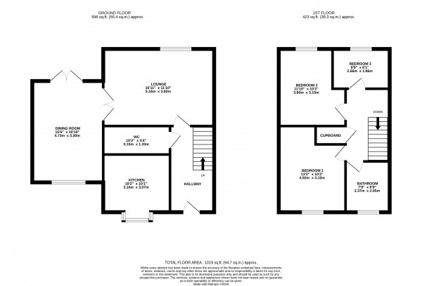 Floorplan for Grimsby, N.E Lincs