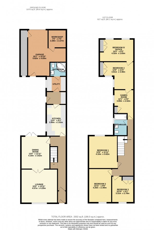 Floorplan for Grimsby, N.E.Lincolnshire