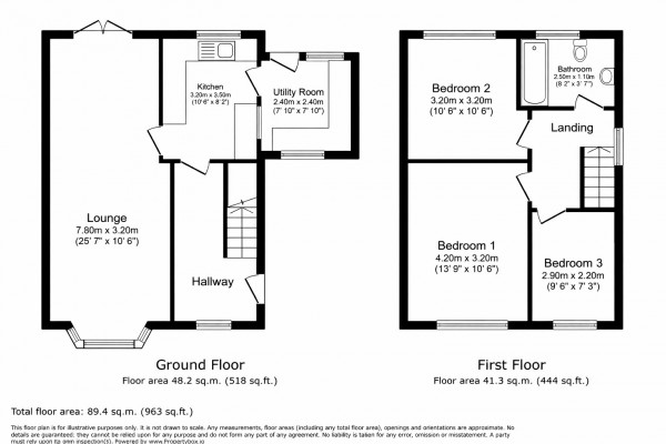 Floorplan for Grimsby, North East Lincs
