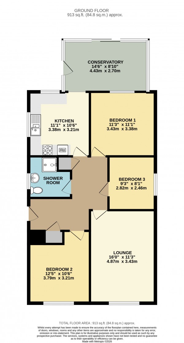 Floorplan for Waltham