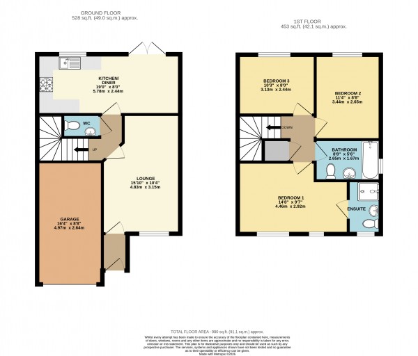Floorplan for Humberston