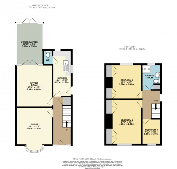 Floorplan for Cleethorpes
