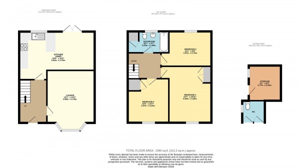 Floorplan for Grimsby, N.E.Lincolnshire