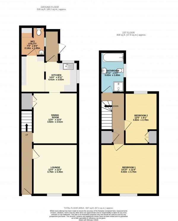 Floorplan for Louth