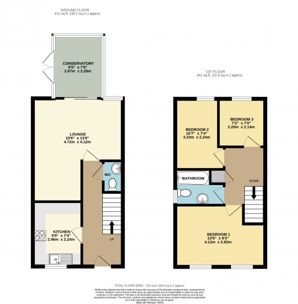 Floorplan for Scartho Top, Grimsby