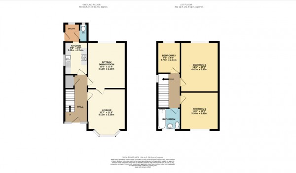 Floorplan for Grimsby, N.E.Lincolnshire