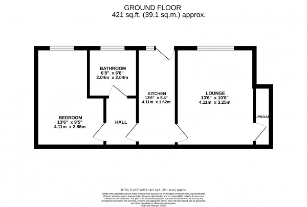 Floorplan for Cleethorpes, North East Lincolnshire