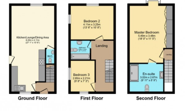 Floorplan for Whitecross Street, Barton Upon Humber, North Lincolnshire