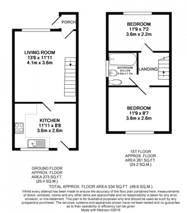 Floorplan for Ashby, Scunthorpe, North Lincolnshire