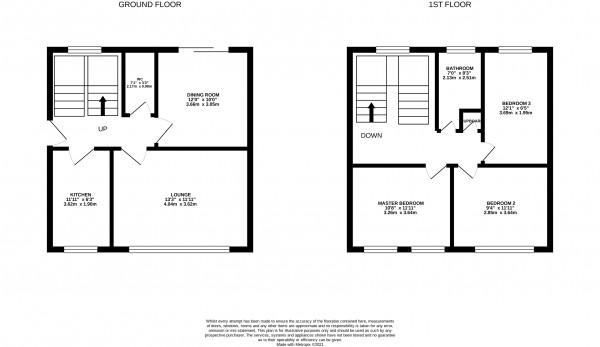 Floorplan for Scunthorpe, North Lincolnshire