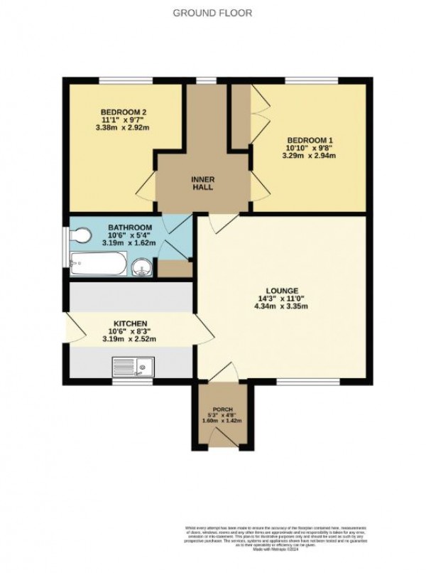 Floorplan for Scunthorpe, North Lincolnshire