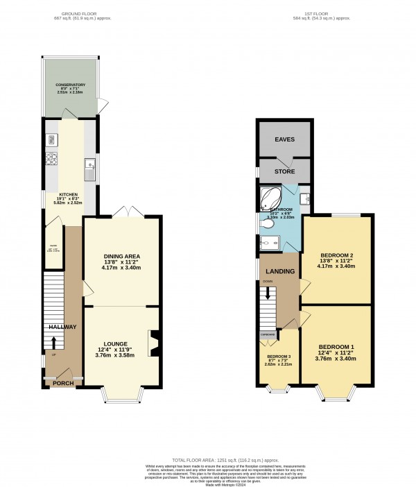 Floorplan for Scunthorpe, North Lincolnshire
