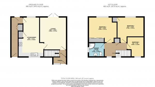 Floorplan for Scunthorpe, North Lincolnshire