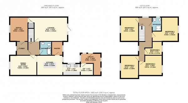 Floorplan for Roxby, Scunthorpe, North Linconshire