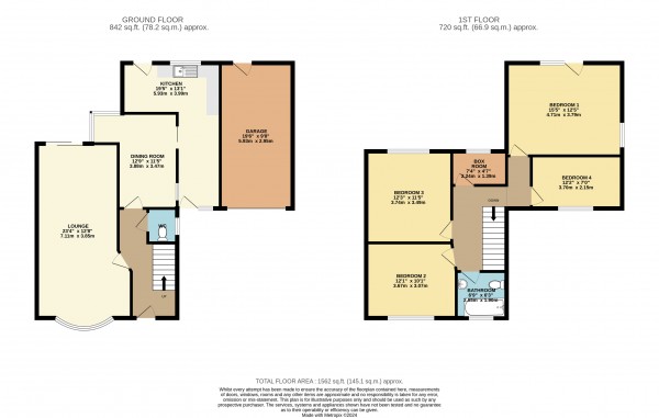 Floorplan for Scunthorpe, North Lincolnshire