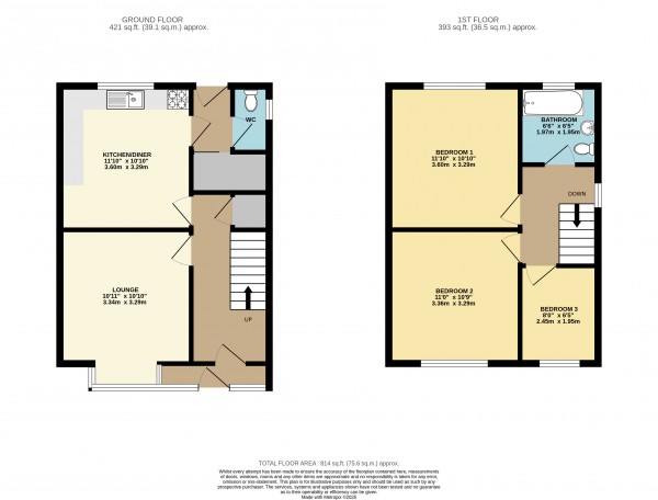 Floorplan for Scunthorpe, North Lincolnshire