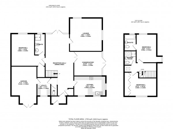 Floorplan for Whitton, North Lincolnshire