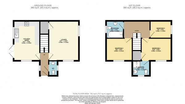 Floorplan for Winterton, North Lincolnshire