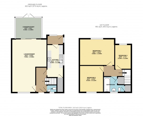 Floorplan for Scunthorpe, North Lincolnshire