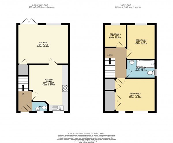 Floorplan for Scunthorpe, North Lincolnshire