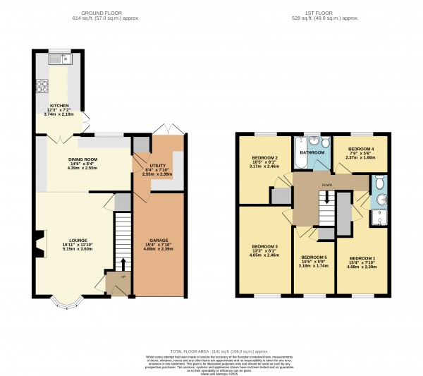 Floorplan for Scunthorpe, North Lincolnshire