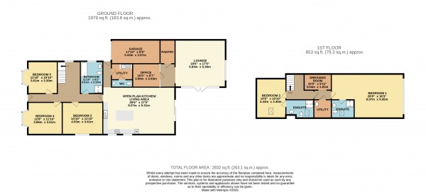 Floorplan for Nettleham, Lincolnshire