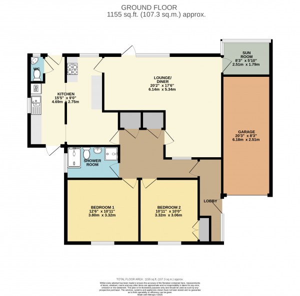Floorplan for Yaddlethorpe, Scunthorpe, North Lincolnshire