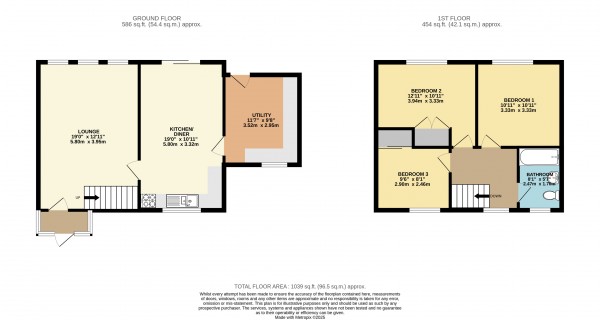 Floorplan for Scunthorpe, North Lincolnshire