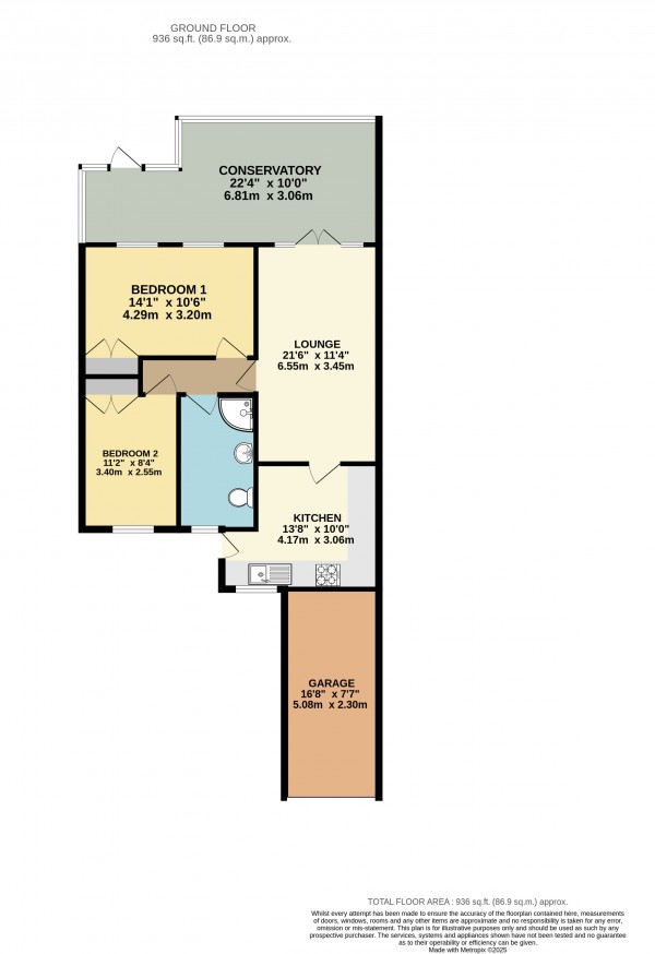 Floorplan for Burton-Upon-Stather, North Lincolnshire