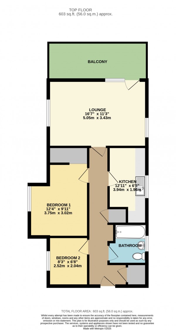 Floorplan for Cemetery Road, Scunthorpe, North Lincolnshire