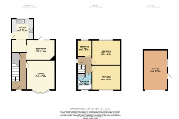 Floorplan for Scunthorpe, North Lincolnshire