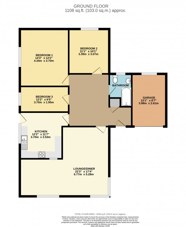 Floorplan for Roxby