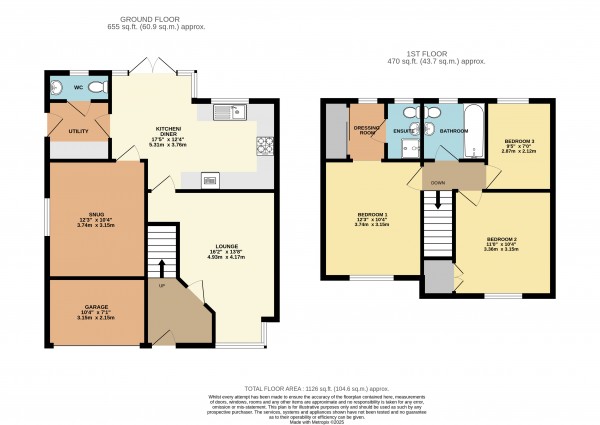 Floorplan for Scunthorpe, North Lincolnshire