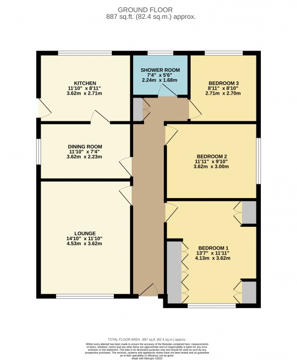 Floorplan for Scunthorpe, North Lincolnshire