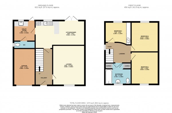 Floorplan for Scotton, Gainsborough, North Lincolnshire