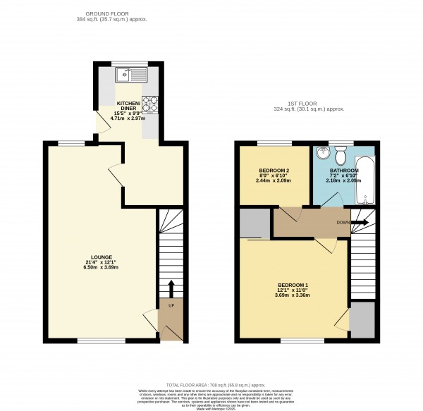 Floorplan for Winterton, Scunthorpe, North Lincolnshire