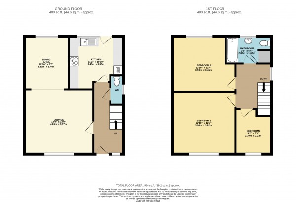 Floorplan for Winterton, Scunthorpe, North Lincolnshire