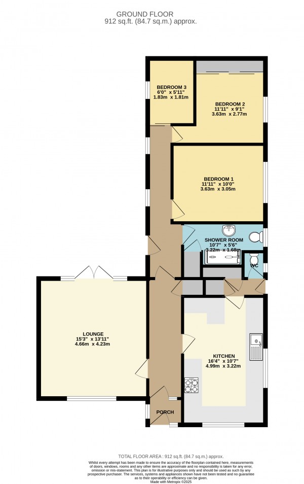 Floorplan for Winterton, North Lincolnshire