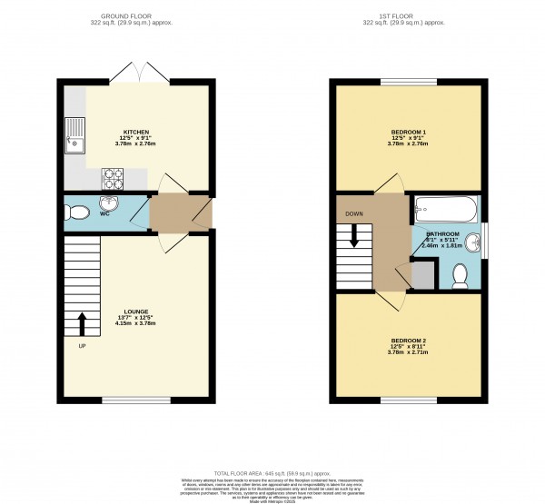 Floorplan for Scunthorpe, North Lincolnshire