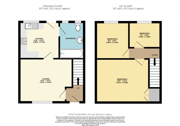 Floorplan for Brigg, North Lincolnshire