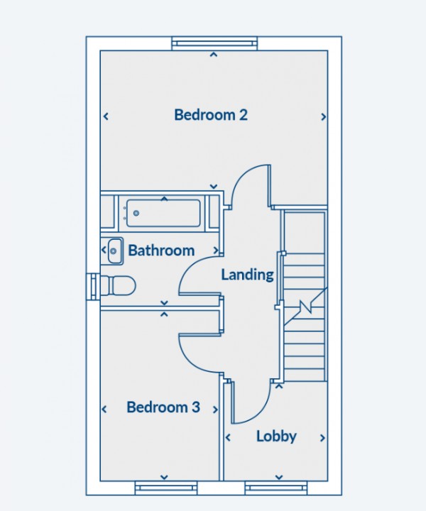 Floorplan for Cambridge Road, Grimsby