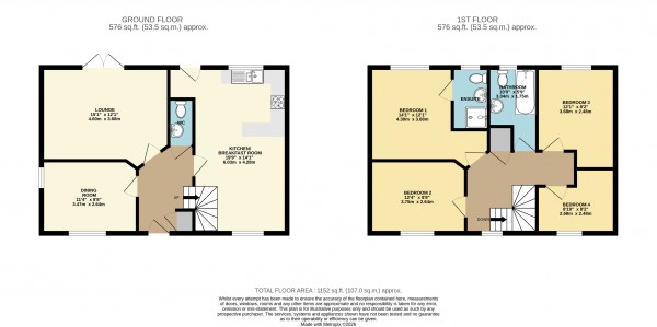 Floorplan for Scunthorpe, North Lincolnshire
