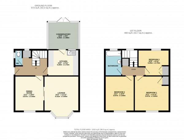 Floorplan for Scunthorpe, North Lincolnshire