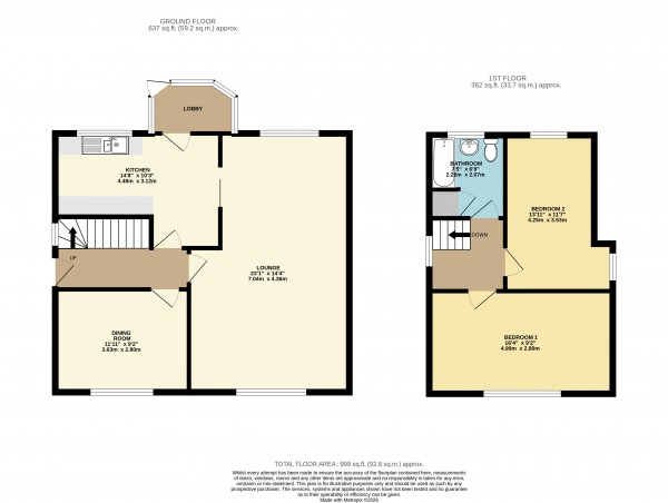 Floorplan for Messingham, Scunthorpe